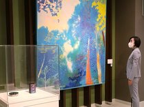 患者や家族の癒やしに　富山大卒業生のアート作品、付属病院に展示