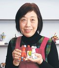 カラフル<br />とやま土人形伝承会員・松木真佐江さん
