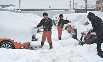 県内、一気にドカ雪