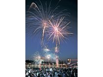 環水公園花火で誘客　実行委が２０日にイベント、恒例化し観光の目玉に