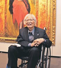 生きるため 祈り追求　洋画家・藤森兼明さん（砺波出身）、名古屋で卒寿記念展