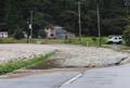 秋田で大雨、住宅浸水