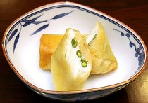 タラ白子春皮揚げ