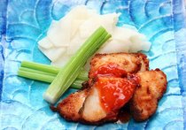 小カブとタラの香り揚げ