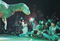 時空超え「恐竜時代」へ　氷見のディノアライブ、県内外のファン驚き
