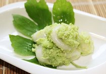 白玉粉のずんだもち