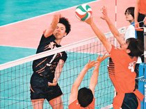 男子の高岡第一、接戦制す　全日本高校バレーで１０年ぶり勝利に安堵