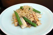 長芋とじゃこの揚げびたし