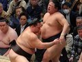 朝乃山勝ち越し　大相撲初場所１１日目、幕内で１１場所ぶり