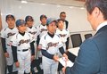 スポーツ振興へ氷見市に５０万円寄付　２月解散の比美乃江稲積ＪＢＯＹＳ