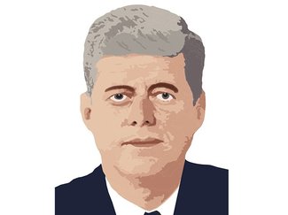 ＜<ruby>偉<rt>い</rt></ruby><ruby>人<rt>じん</rt></ruby>に学ぼう～英語の名言＞２２<br /><ruby>Ｊｏｈｎ<rp>（</rp><rt>ジョン</rt><rp>）</rp></ruby>　F． <ruby>Ｋｅｎｎｅｄｙ<rp>（</rp><rt>ケネディ</rt><rp>）</rp></ruby>