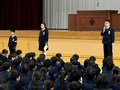 ３学期、気持ち新た　県内トップ切り南砺の小学校で始業式
