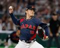エース山本全開、三回途中無失点