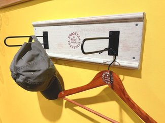 100均グッズで作る！壁掛けハンガーラック【子どもと楽しむ　片付け＆DIY術（25）】