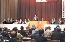 中川－高田重体制を継続　自民富山市連、参院選での堂故氏勝利へ決議