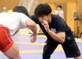 レスリング清岡ら強化合宿を公開