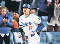 ＜プレーバック大谷翔平＞２<br />４月３日／周囲に感謝の初アーチ　開幕２週間９戦目
