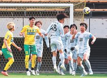 Ｊ２の洗礼受ける　カターレ今季初黒星、圧力に屈し反撃できず