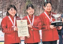 男子・山下（南砺市出身）の自衛隊Ｖ、　女子は宮崎（南砺平高出）の早大優勝　全日本スキー距離リレー