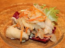 魚のアグロドルチェ（甘酢マリネ）