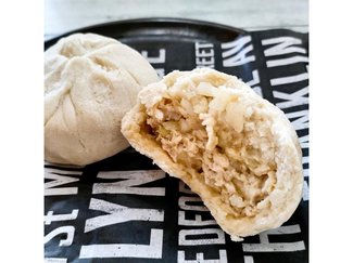ジューシーで生地もっちり✨レンジで作る低糖質肉まん【休日のレシピ(27)】