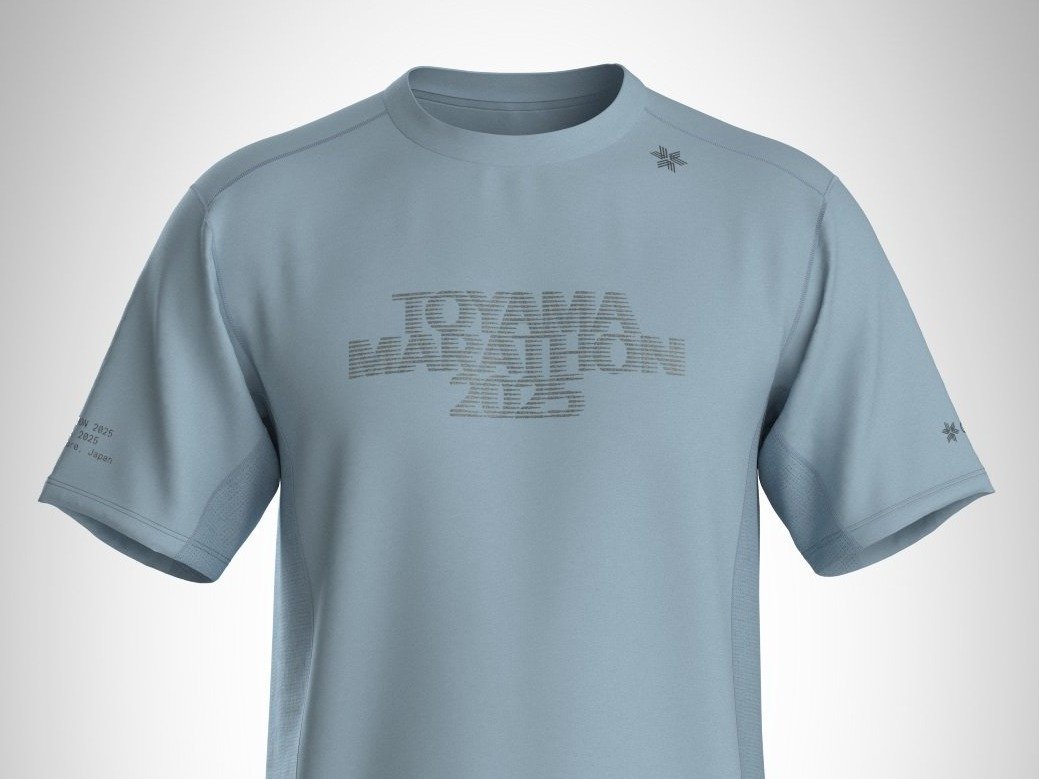 参加賞Tシャツと完走メダルのデザイン決定 富山マラソン