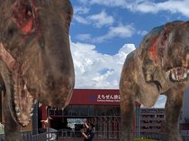 恐竜が「やってくる」没入感、新幹線迫る福井駅に新スポット【敦賀延伸㊤】