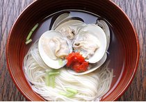 ハマグリの煮麺