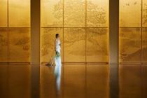 【東京ウオッチ】組子細工に水墨画が溶け込む幻想的空間―庭園と式場守る白金台の老舗、リニューアル後の新年