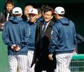 ＷＢＣ強化合宿、栗山氏が訪問