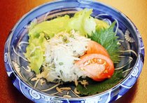 新ジャガ芋とちりめんじゃこあえ