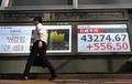 東証、初の４万３千円台