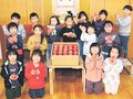 リンゴ今年もありがとう　富山・上滝保育園、長野の農家と交流３７年目