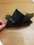 おつまみ昆布で折鶴