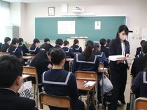 ６７７５人が試験に挑む　県内の私立高校９校で一般入試