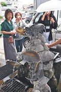 街巡り、名水で一休み　富山市民プラザ企画、富山城－松川－いたち川の４キロ歩く