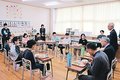 学校生活の思い出づくりに　２６年春閉校の上市・白萩西部小で地元食材の特別給食