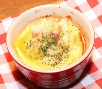 豆腐とチーズのココット