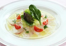 お手軽鮮魚のカルパッチョ
