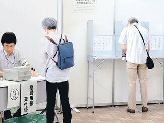 自民支持、投票先二分　高岡市長選情勢調査、出町・角田氏ともに４割