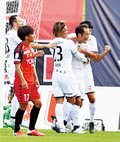 カターレ 上位対決制す　福島に３－１