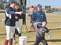高校球児が楽しさ伝える　砺波で小中学生向け初の野球フェス