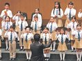 息の合った歌声を初披露　富山ジュニアオケ＆コーラス団員７５人