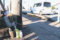 死因は左肺静脈破裂か　高岡、路上で死亡の女性