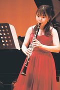 温かな音色届けたい　クラリネットの田中そよ香さん（射水出身）、県新人演奏会で奨励賞と知事賞