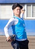 中日、新人練習を打ち上げ
