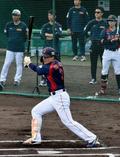 清宮幸太郎、実戦練習で鋭い打球