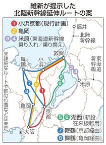 【東京リポート】北陸新幹線 富山・金沢開業１１年／ルート再検討、議論加速