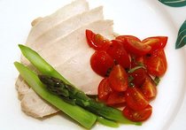 チキンのボッソリート　ケッカソース