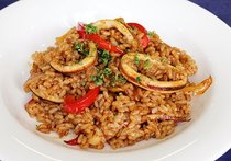 スルメイカのまぜご飯